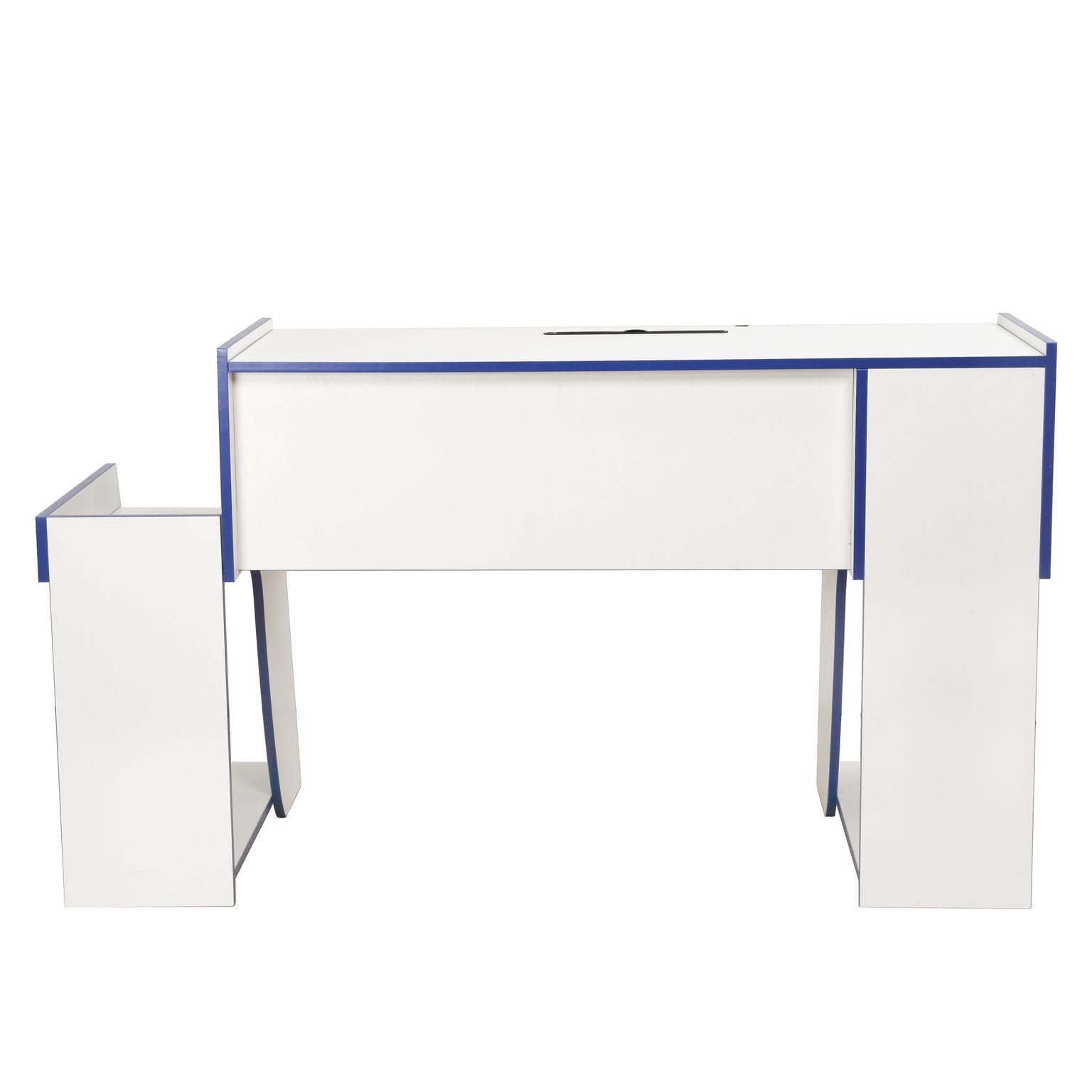 Virtuoso 'Horizon 5' Gaming Desk - White/Blue